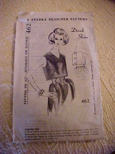 1962 spadea designer pattern - spadea,